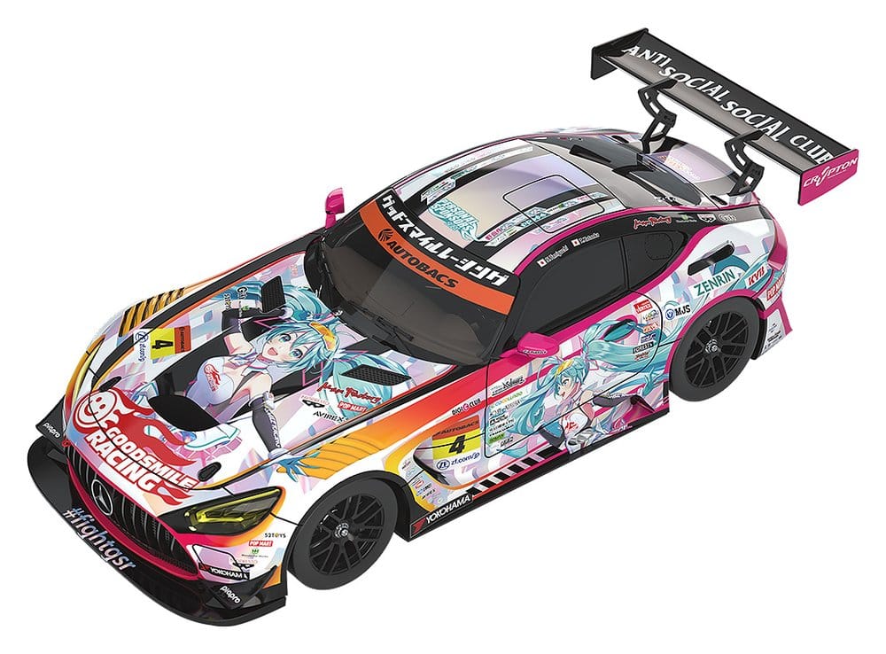 Hatsune Miku GT Project Vehículo 1/64 Hatsune Miku AMG 2021 SUPER GT Round 5 Ver. 7 cm Frikytopia