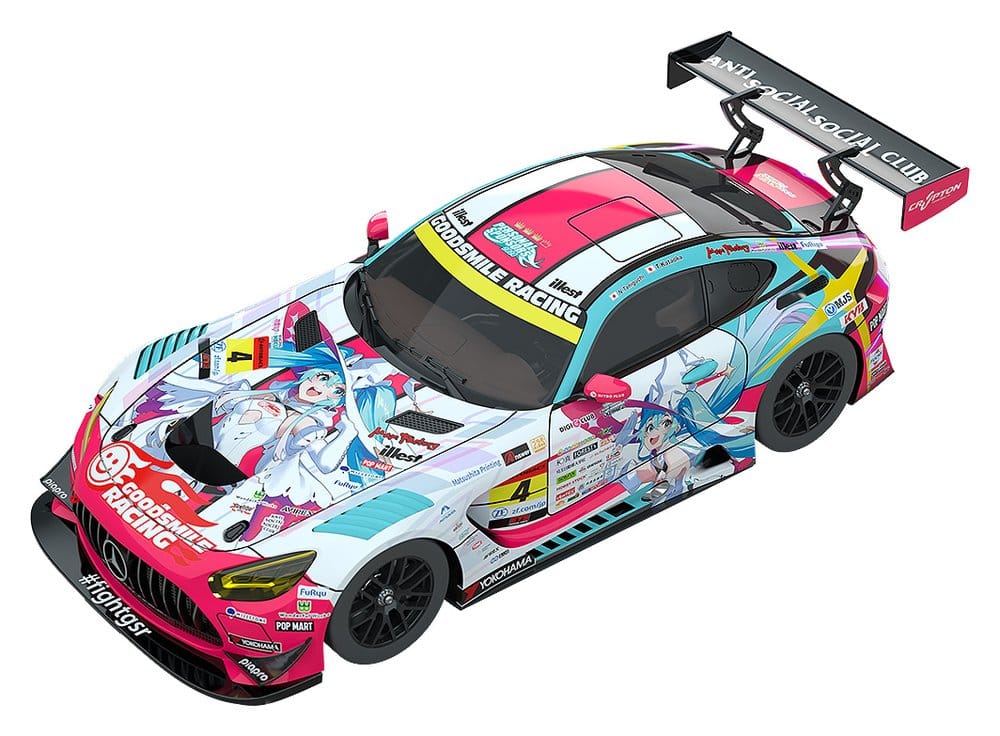 Hatsune Miku GT Project Vehículo 1/64 AMG 2024 Season Opening Ver. 7 cm Frikytopia