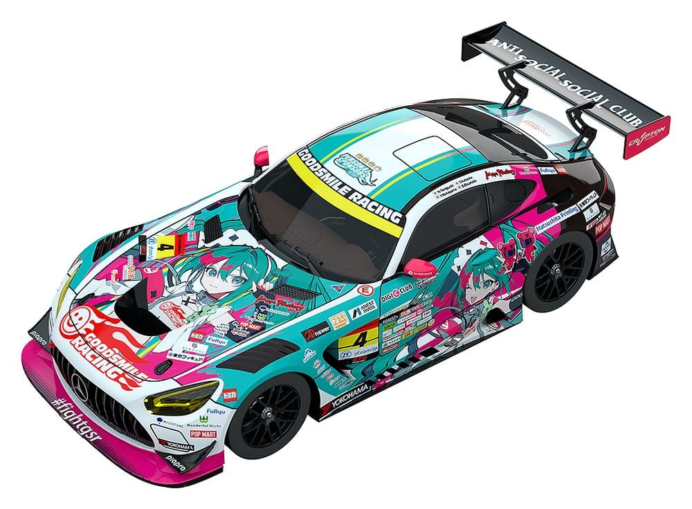 Hatsune Miku GT Project Vehículo 1/64 AMG 2025 Presentation Ver. 7 cm Frikytopia