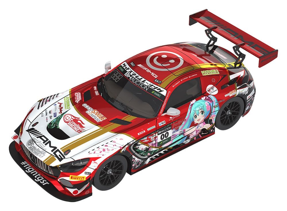 Hatsune Miku GT Project Vehículo 1/43 Mercedes-AMG Team Good Smile 2019 Suzuka 10Hours Ver. 11 cm Frikytopia