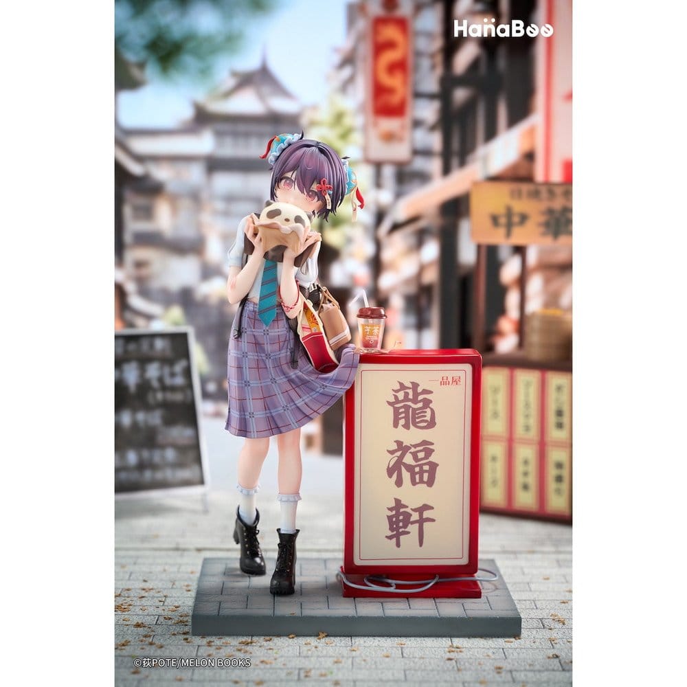 Original Character Figura PVC 1/6 Panda Nikuman-chan Deluxe Edition 26 cm