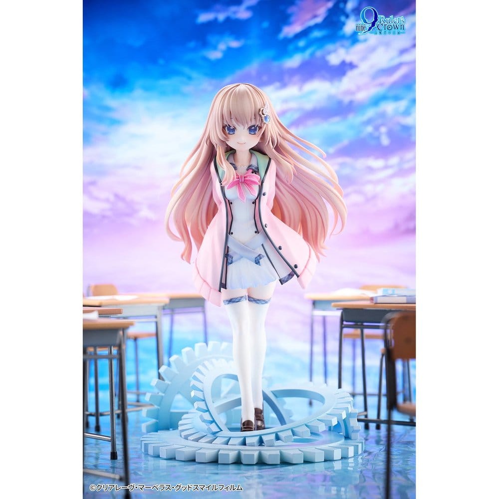9-nine- Figura PVC 1/6 Ruler's Crown Miyako Kujo Deluxe Edition 25 cm