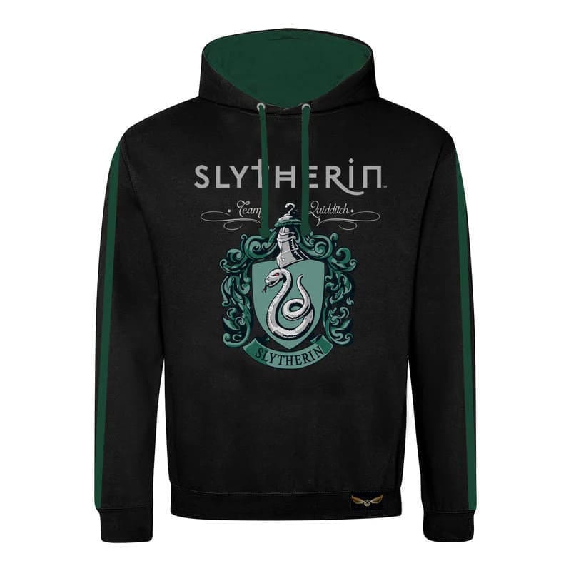 Harry Potter Sudadera capucha Property of Slytherin talla S Frikytopia