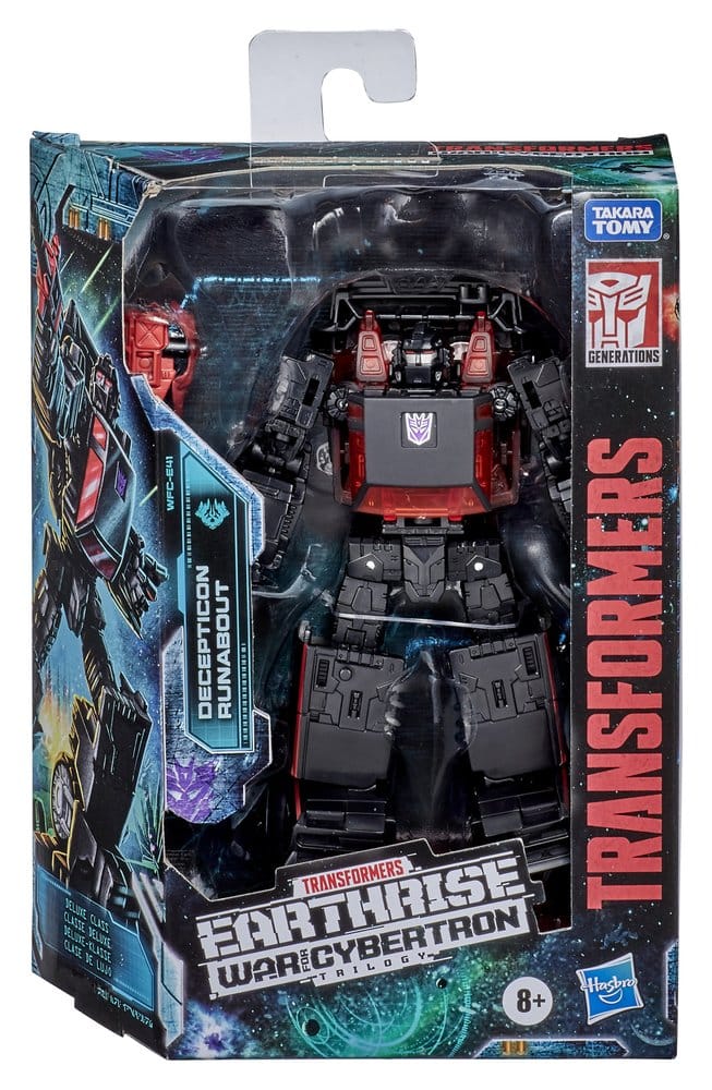 Transformers Generations War for Cybertron: Earthrise Deluxe Class Figura Decepticon Runabout WFC-E41 14 cm