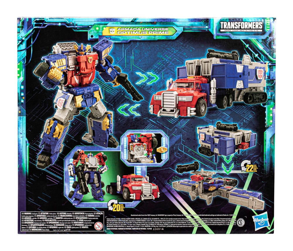 Transformers Generations Legacy Evolution Commander Class Action Figura Armada Universe Optimus Prime 19 cm