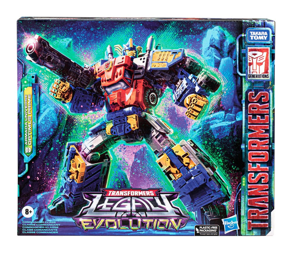 Transformers Generations Legacy Evolution Commander Class Action Figura Armada Universe Optimus Prime 19 cm