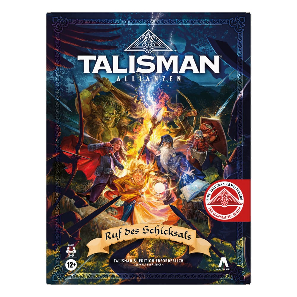 Talisman: Allianzen Expansión del Juego de Mesa Ruf des Schicksals *Edición Aléman*