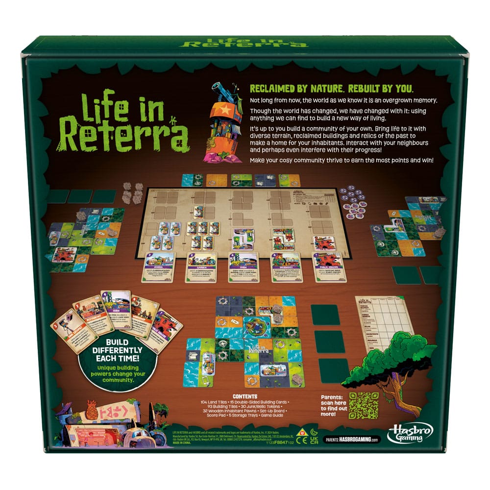 Life in Reterra Jogo de tabuleiro *Edição Inglês*