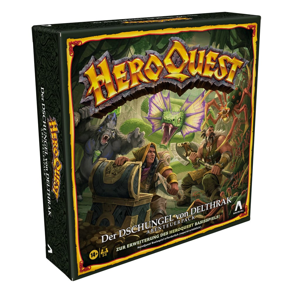 HeroQuest Expansión del Juego de Mesa Der Dschungel von Delthrak Pack de Misión *Edición Aléman* Frikytopia