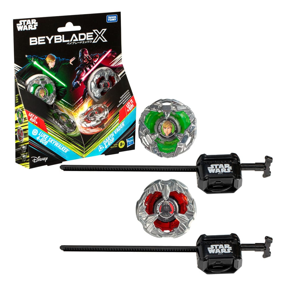 Juego Luke Skywalker 4-80B Darth Vader 4-60P Beyblade X