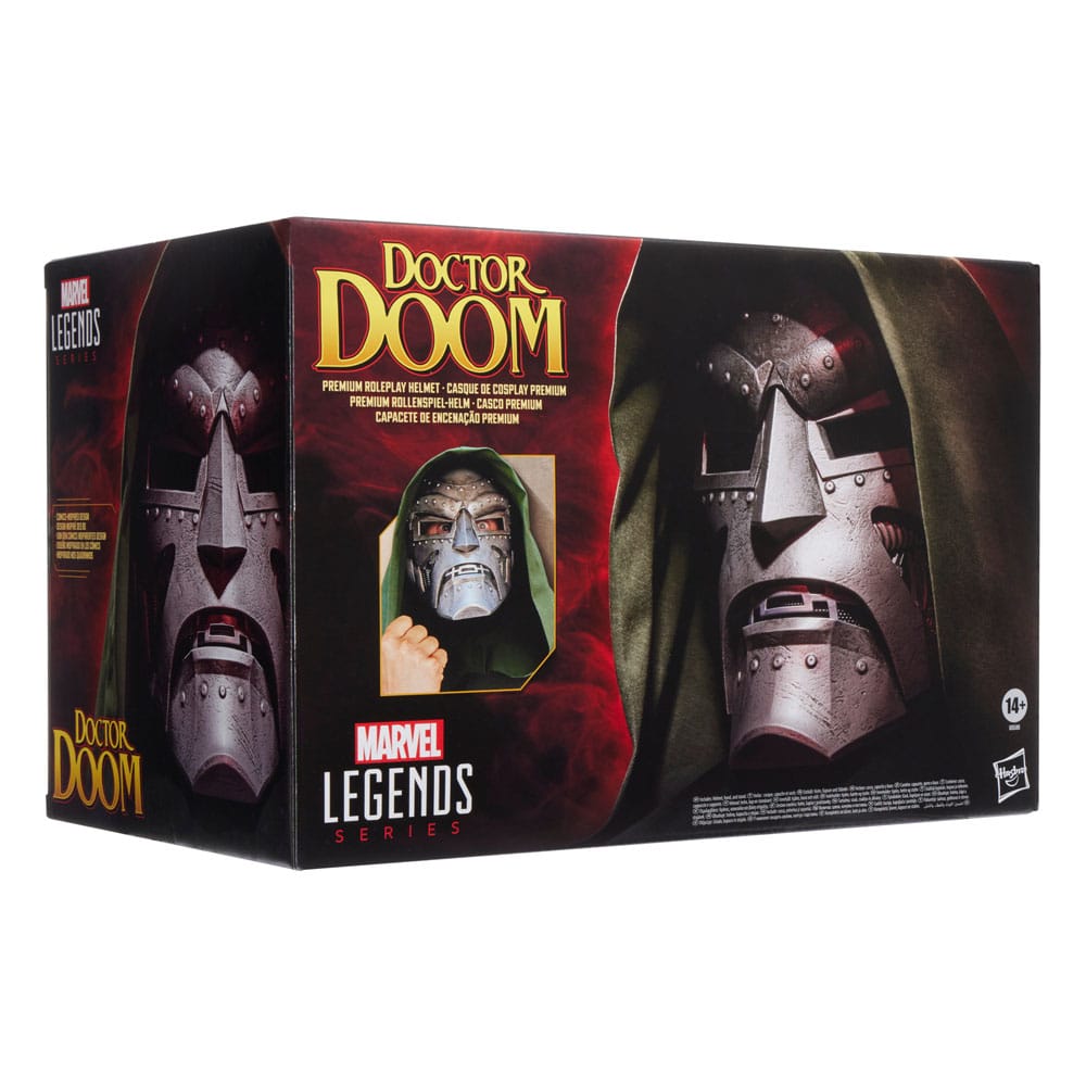 Marvel Legends Réplica Juego de Rol Casco premium de Doctor Doom