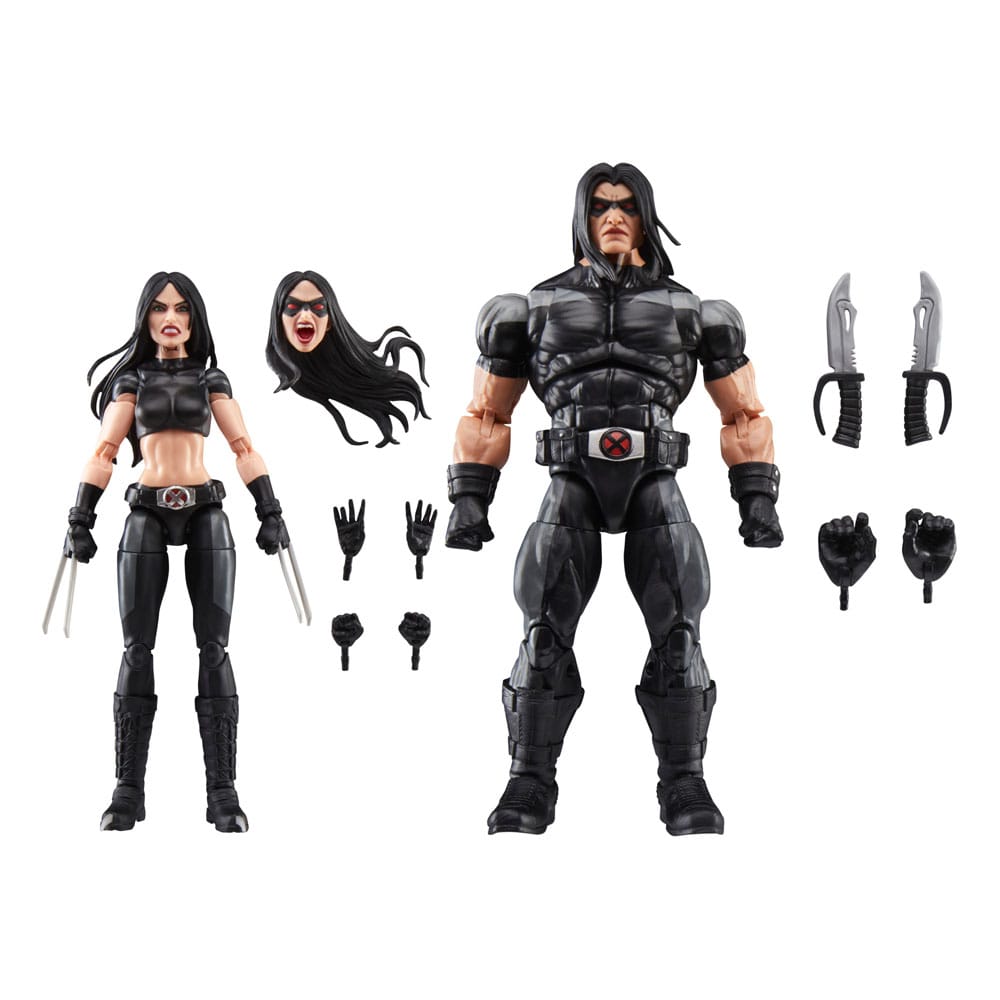 Figura hasbro marvel legends series x foce x - 23 & warpath