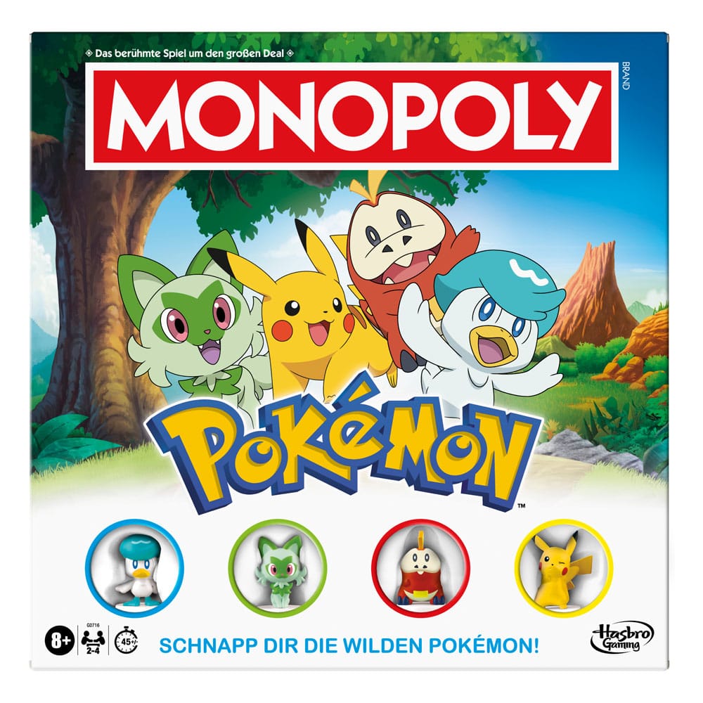Pokémon Juego de Mesa Monopoly *Edición Aléman*