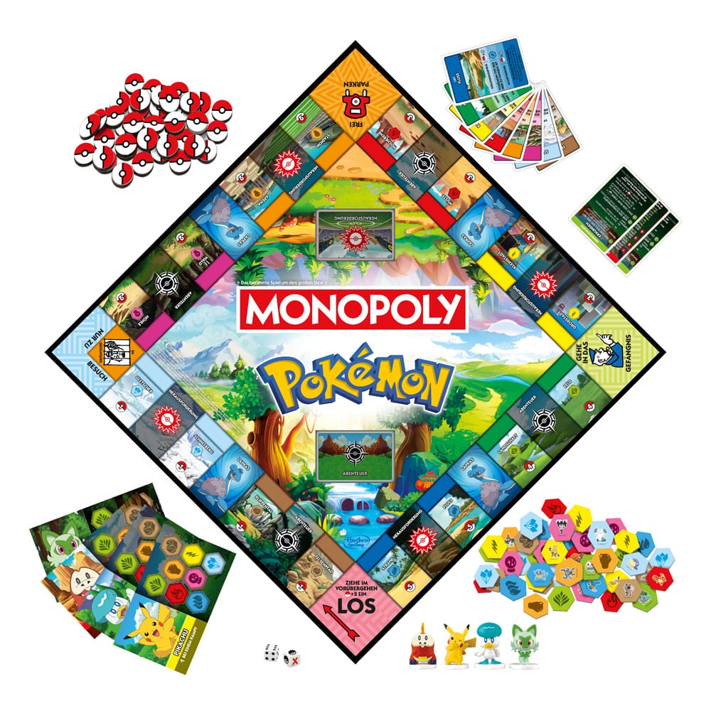 Pokémon Juego de Mesa Monopoly *Edición Aléman*