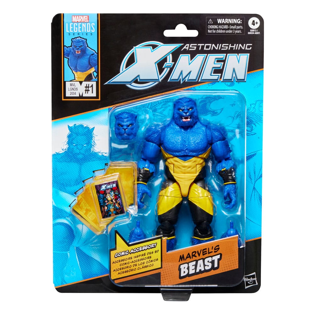 Astonishing X-Men Marvel Legends Figura Marvel's Beast 15 cm