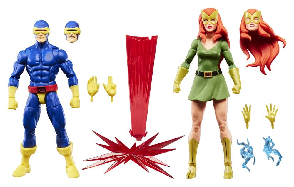 Marvel Legends Pack de 2 Figuras Cyclops & Jean Grey 15 cm