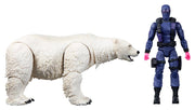 GI Joe Classified Series Figura Snake Eyes with Polar Bear 15 cm