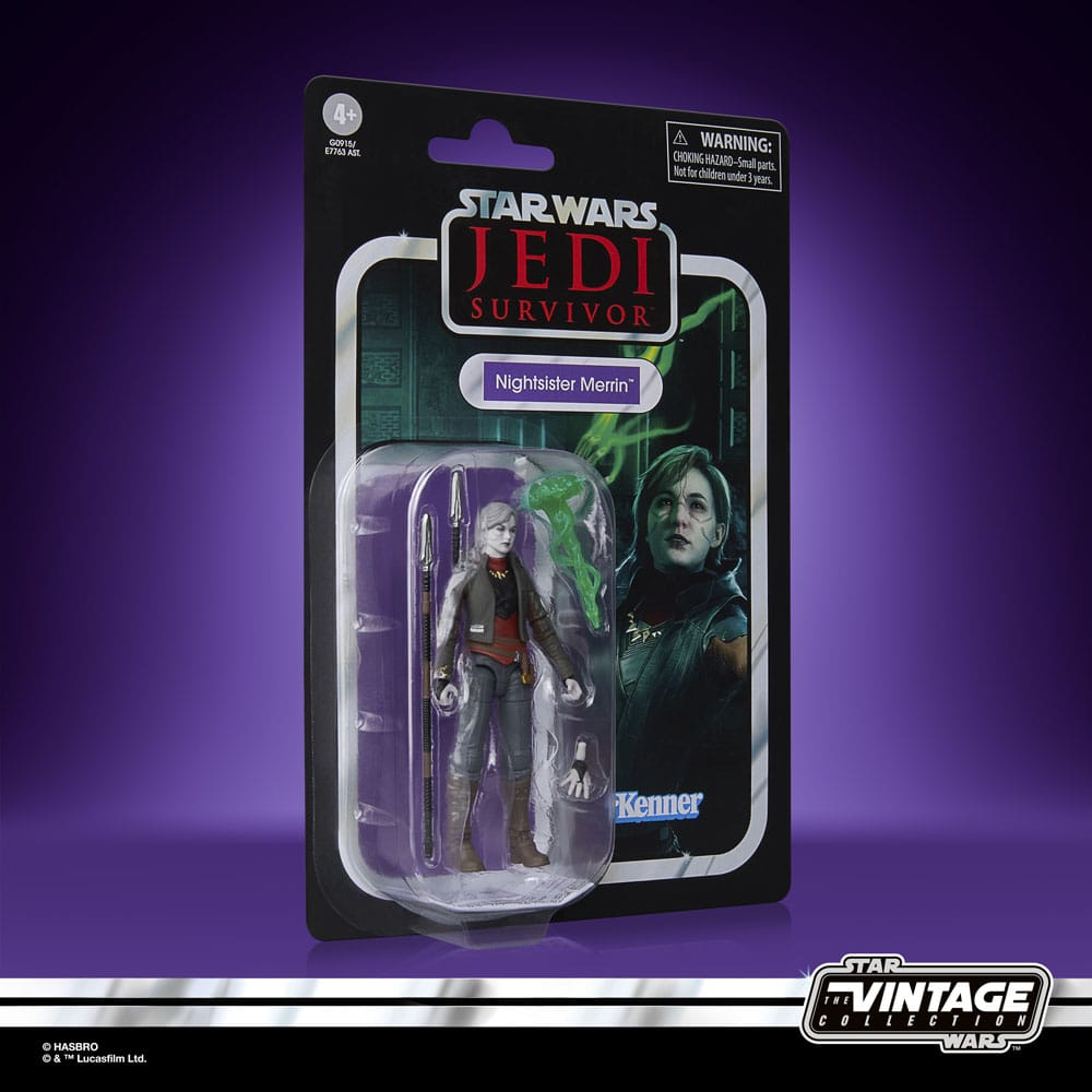 Figura hasbro star wars the vintage collection jedi survivor nightsister merrin