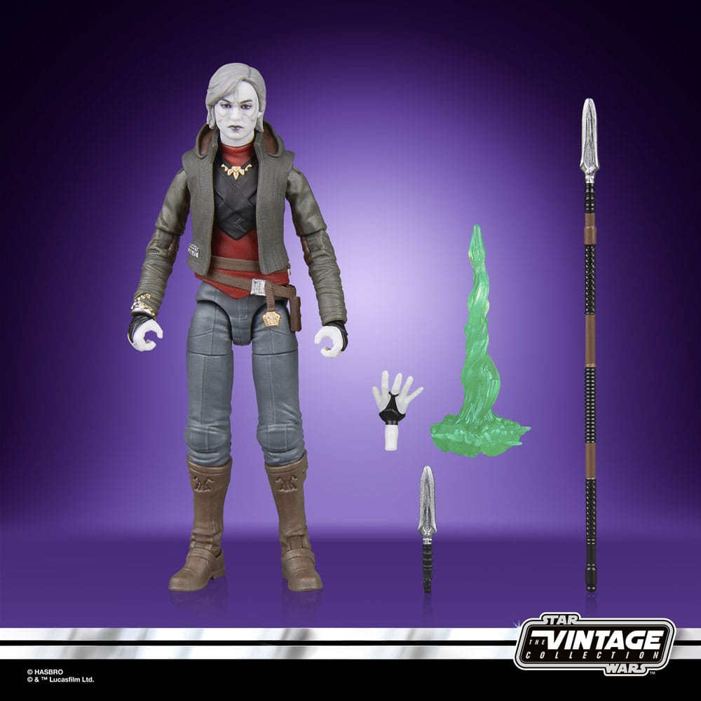 Figura hasbro star wars the vintage collection jedi survivor nightsister merrin
