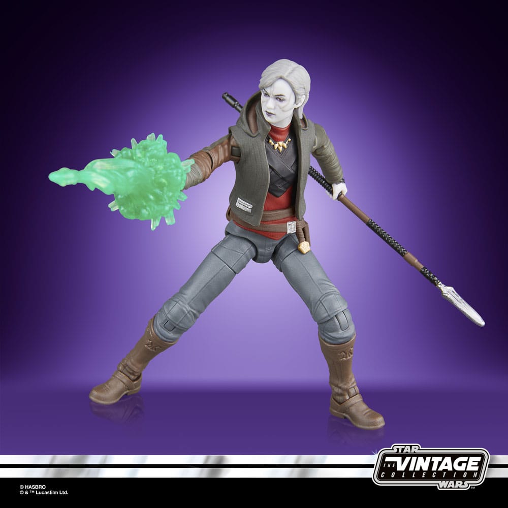 Figura hasbro star wars the vintage collection jedi survivor nightsister merrin