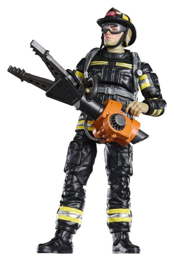 G.I. Joe Classified Series Legacy Collection Figura Search & Rescue Firefighter 15 cm
