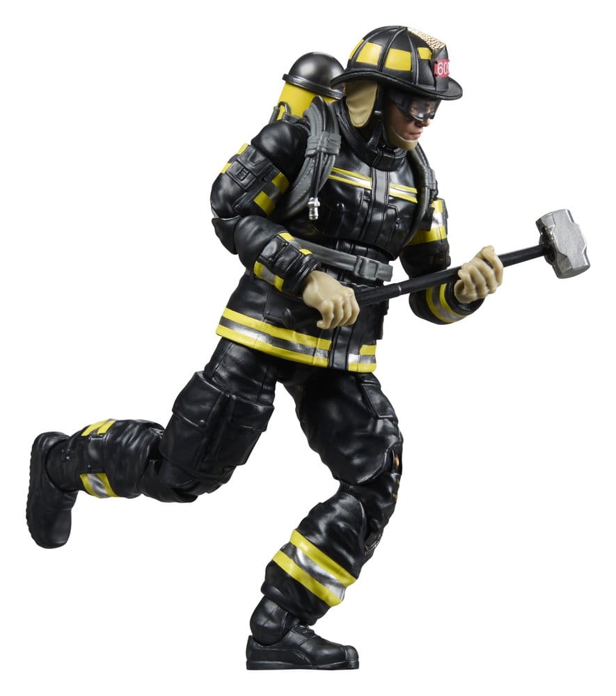 G.I. Joe Classified Series Legacy Collection Figura Search & Rescue Firefighter 15 cm