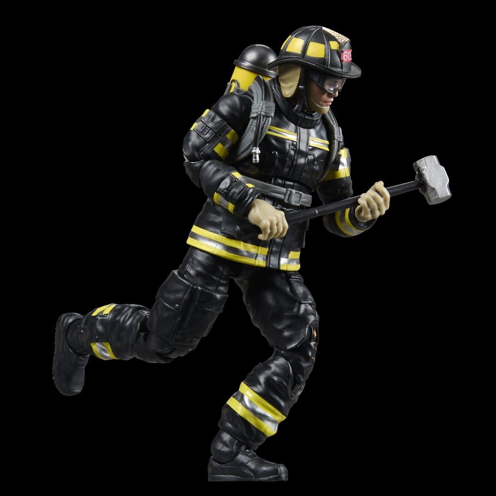 G.I. Joe Classified Series Legacy Collection Figura Search & Rescue Firefighter 15 cm
