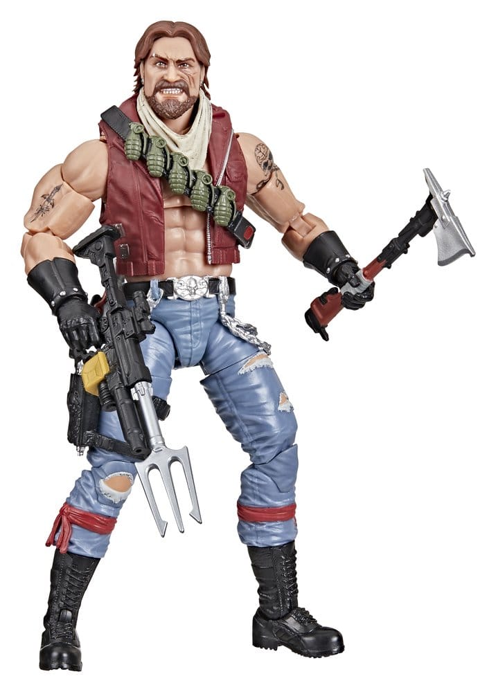 G.I. Joe Classified Series Figura #167 Dreadnok Monkeywrench 15 cm Frikytopia