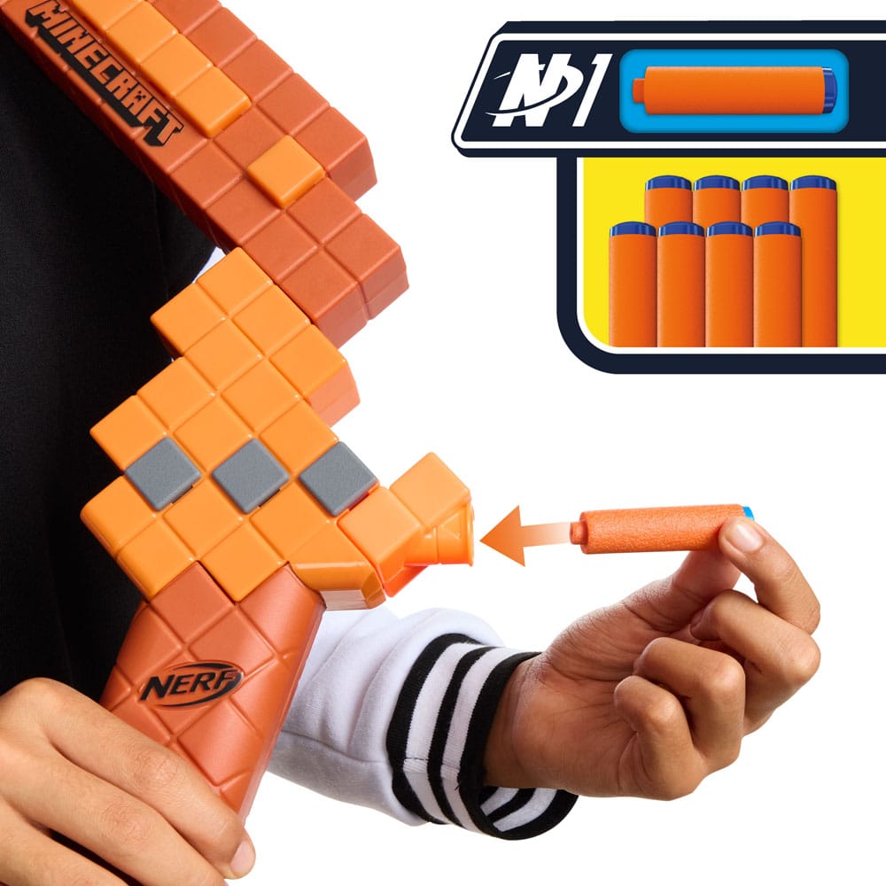 Minecraft NERF Arco Lanzadardos