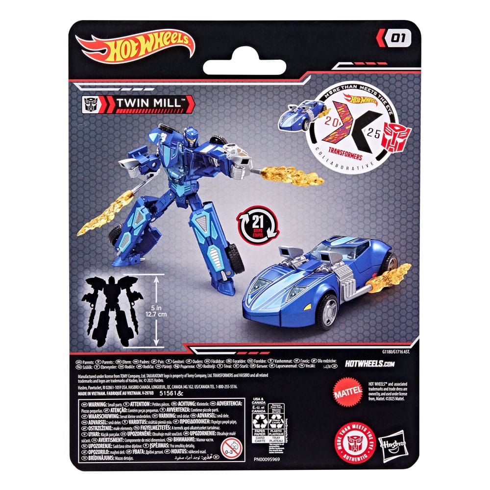 Coche Twin Mill Transformers Hot Wheels