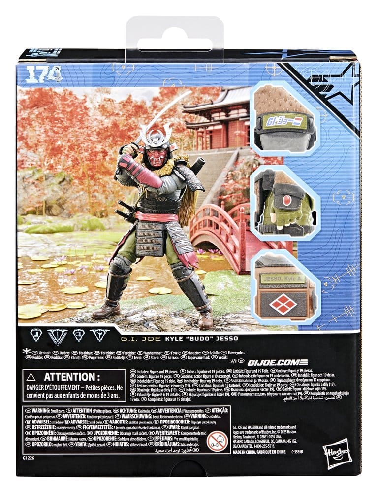 G.I. Joe Classified Series Deluxe Figura #174 Kyle "Budo" Jesso 15 cm