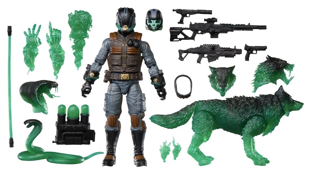 G.I. Joe Classified Series Figura #170 Ghost Viper & D.I.R.E. Beasts 15 cm