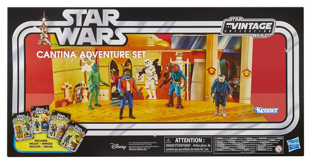 Star Wars Vintage Collection Pack de 4 Figuras Cantina Adventure Set 10 cm