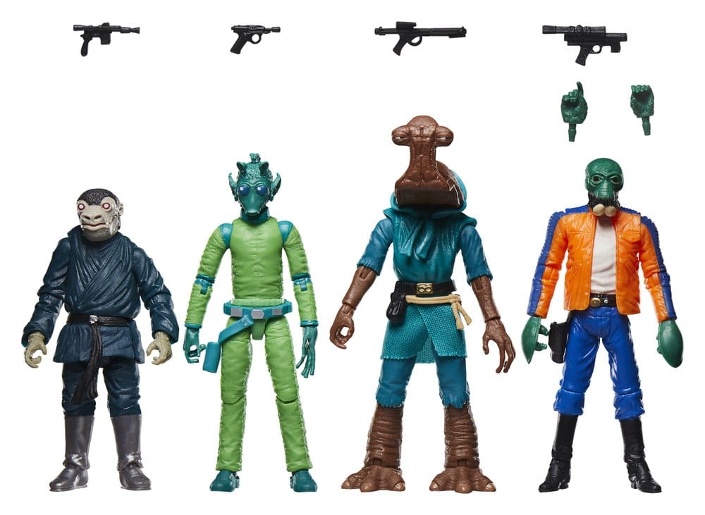 Star Wars Vintage Collection Pack de 4 Figuras Cantina Adventure Set 10 cm