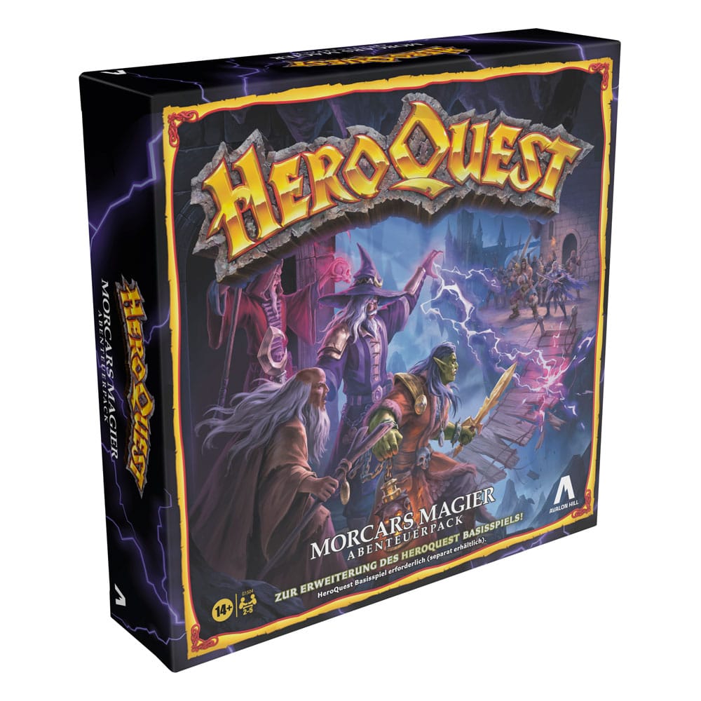 HeroQuest Expansión del Juego de Mesa Morcars Magier Pack de Misión *Edición Aléman*