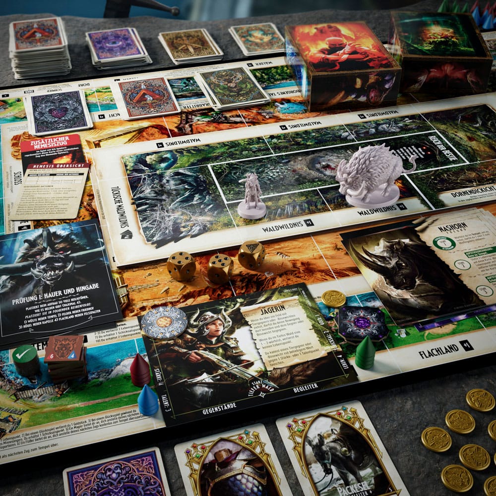 Talisman: Nemesis Expansión del Juego de Mesa Ruf der Jagd *Edición Aléman*