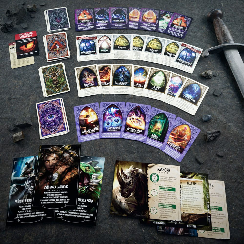 Talisman: Nemesis Expansión del Juego de Mesa Ruf der Jagd *Edición Aléman*