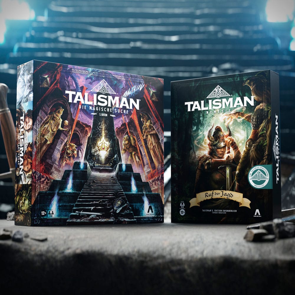 Talisman: Nemesis Expansión del Juego de Mesa Ruf der Jagd *Edición Aléman*