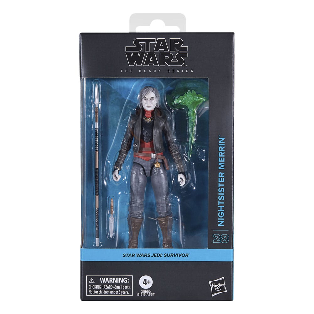 Figura hasbro star wars the black series jedi survivor nightsister merrin