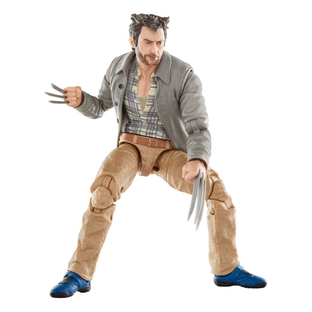 Figura Headpool with Marvels Logan Deadpool and Wolverine Marvel Legends