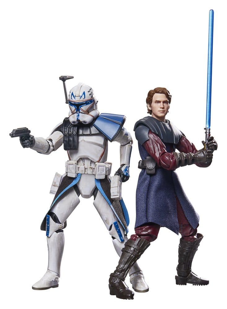 Pack de 2 figuras Star Wars Black Series Anakin Skywalker & Clone Captain Rex 15 cm