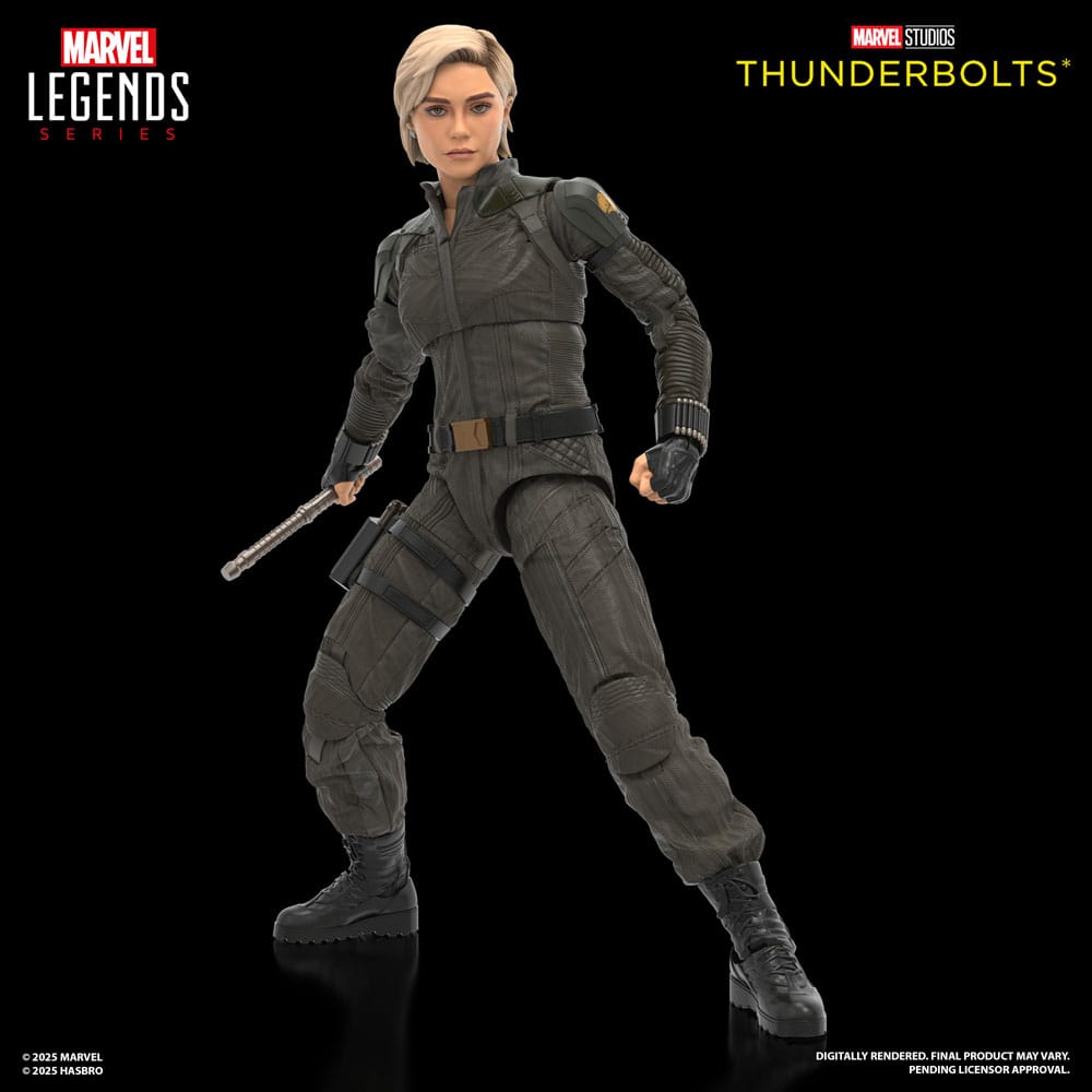 Figura Hasbro Marvel Studios Thunderbolts Marvel Legends Series Yelena Belova & Red Guardian 15 cm