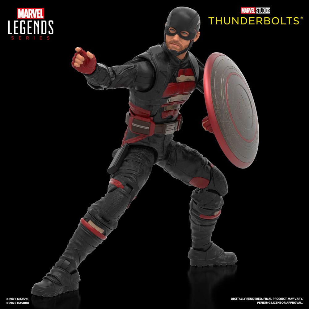 Figura Hasbro Marvel Studios Thunderbolts Marvel Legends Series John F Walker & Sentry 15 cm