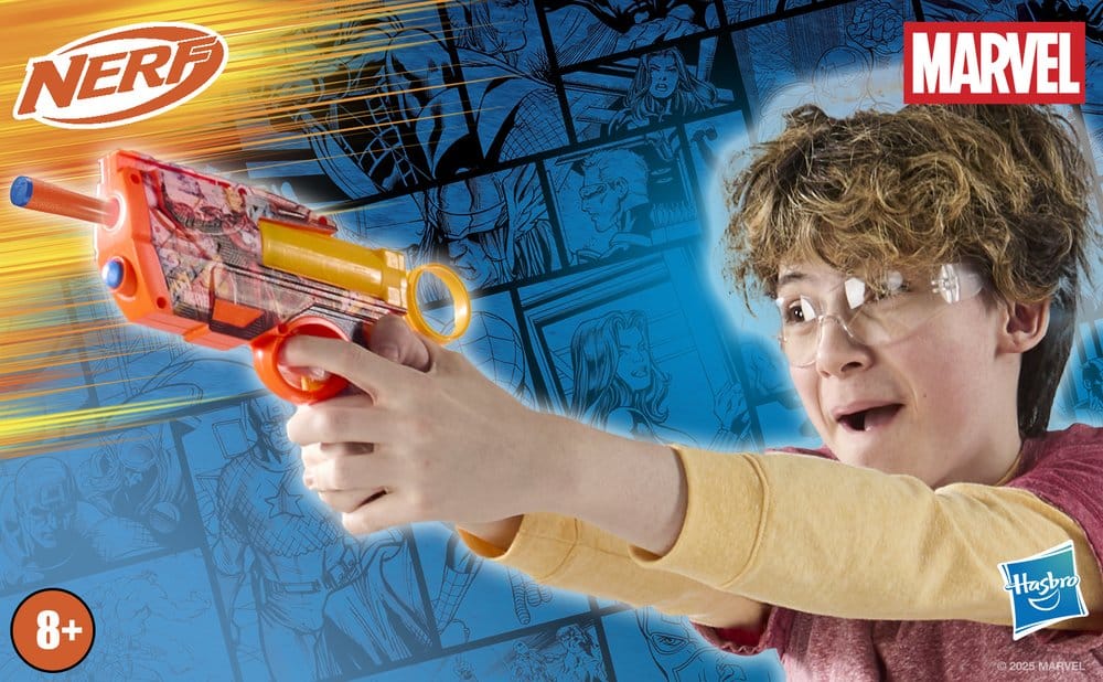 Marvel NERF Lançador de Dardos Iron Man