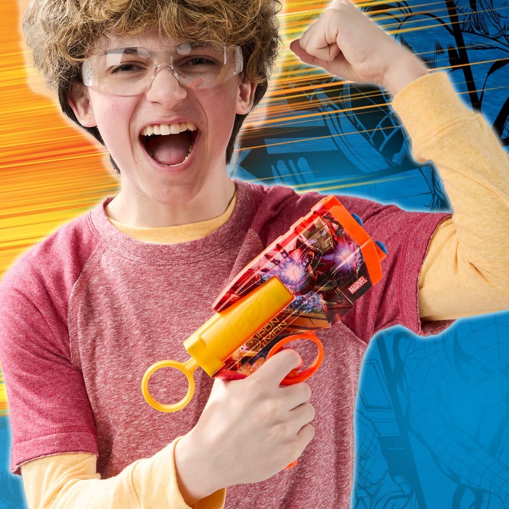 Marvel NERF Lançador de Dardos Iron Man