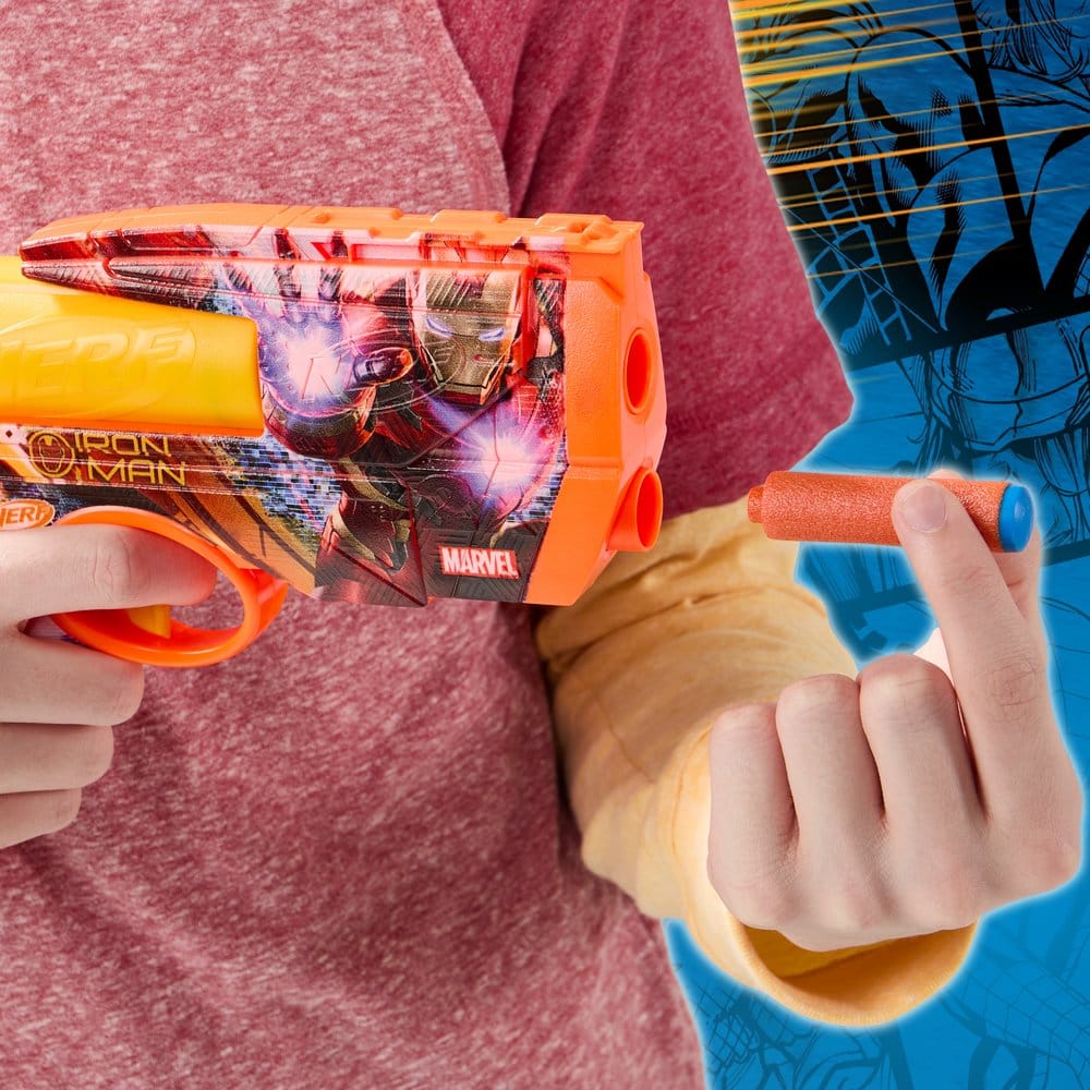 Marvel NERF Lançador de Dardos Iron Man