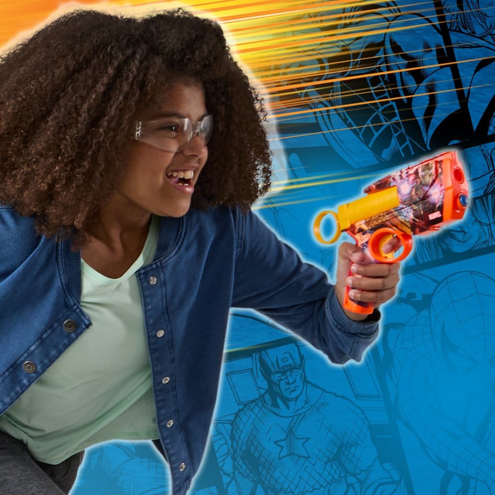 Marvel NERF Lançador de Dardos Iron Man