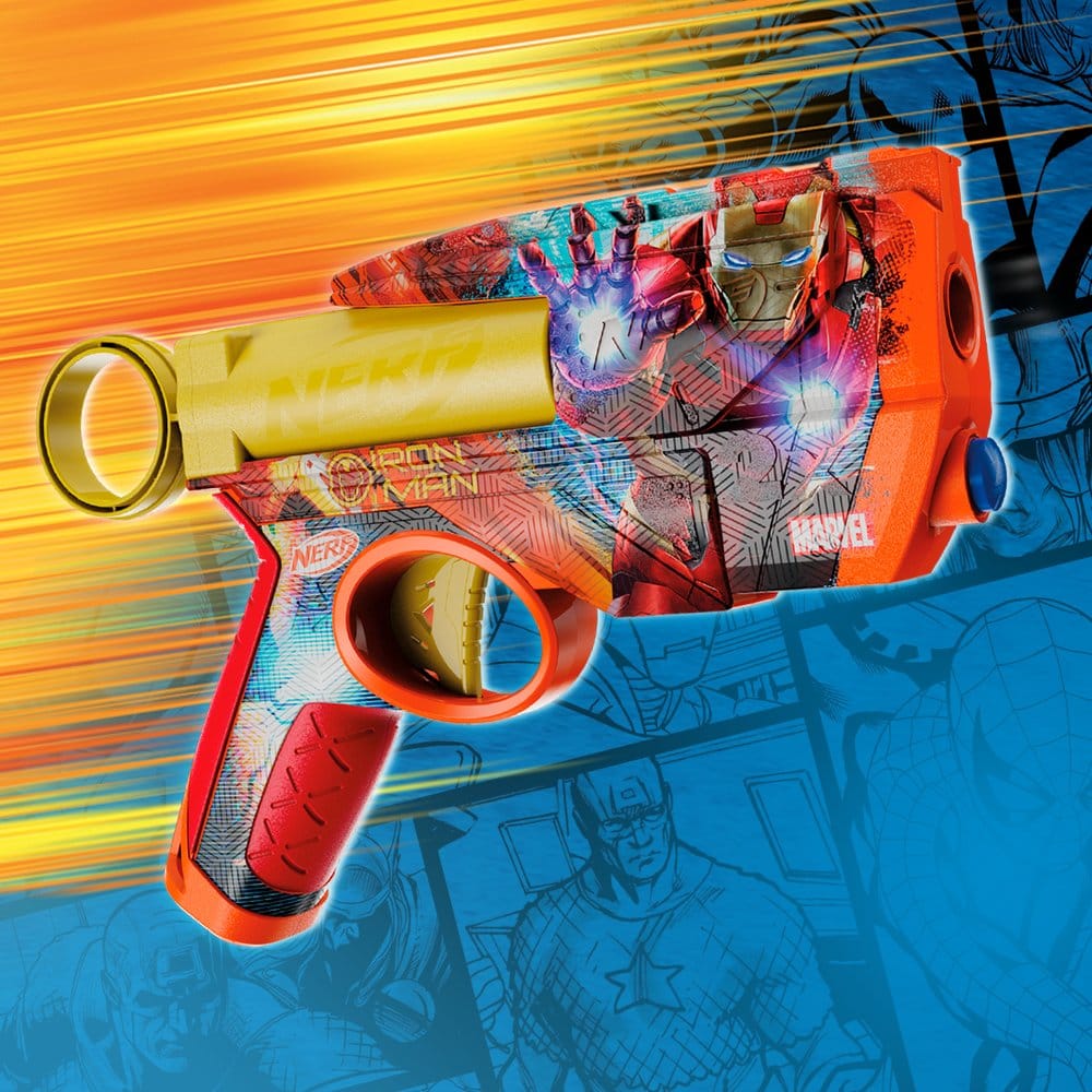 Marvel NERF Lançador de Dardos Iron Man