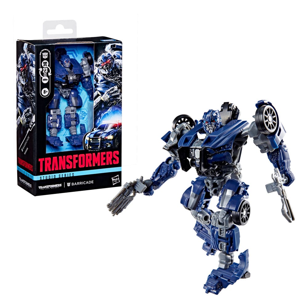 Transformers: el último caballero Studio Series Deluxe Class Figura Barricade 11 cm