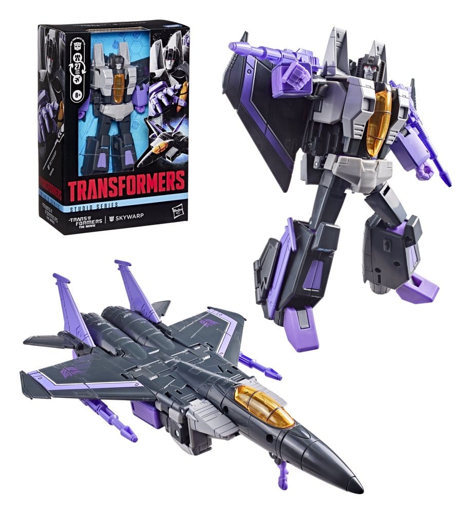 Figura hasbro transformers studio series skywarp